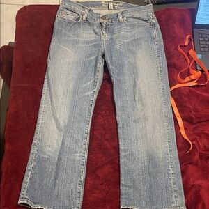 Abercrombie & Fitch Light Blue Capri’s